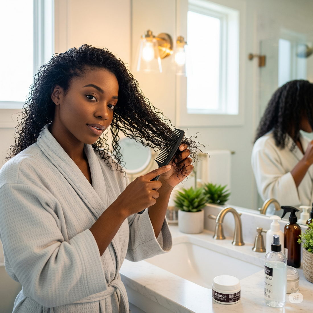 Comment prendre soin des cheveux crépus ?