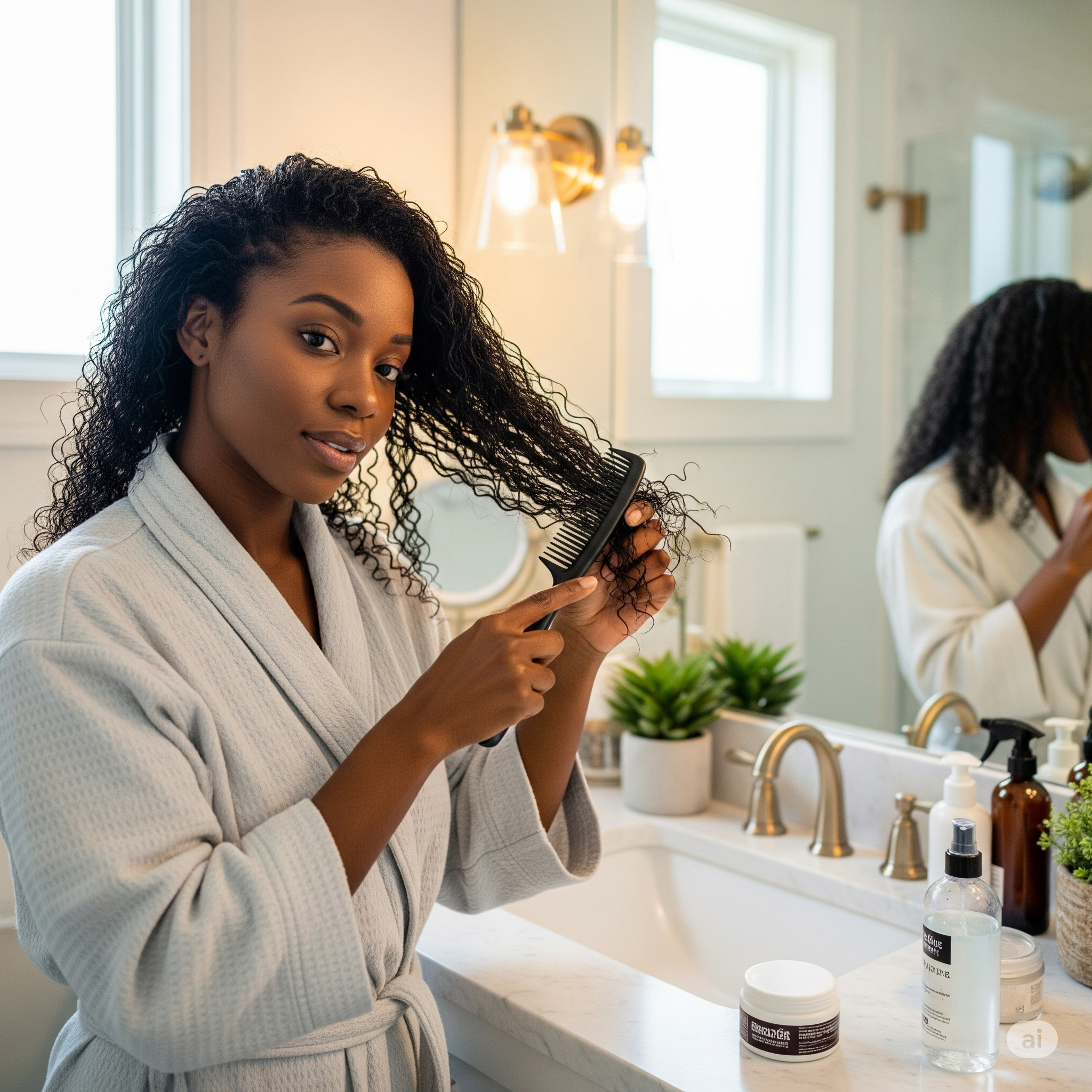 Comment prendre soin des cheveux crépus ?
