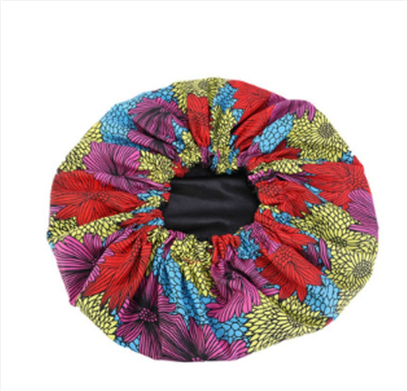 Bonnet de nuit avec motifs africains