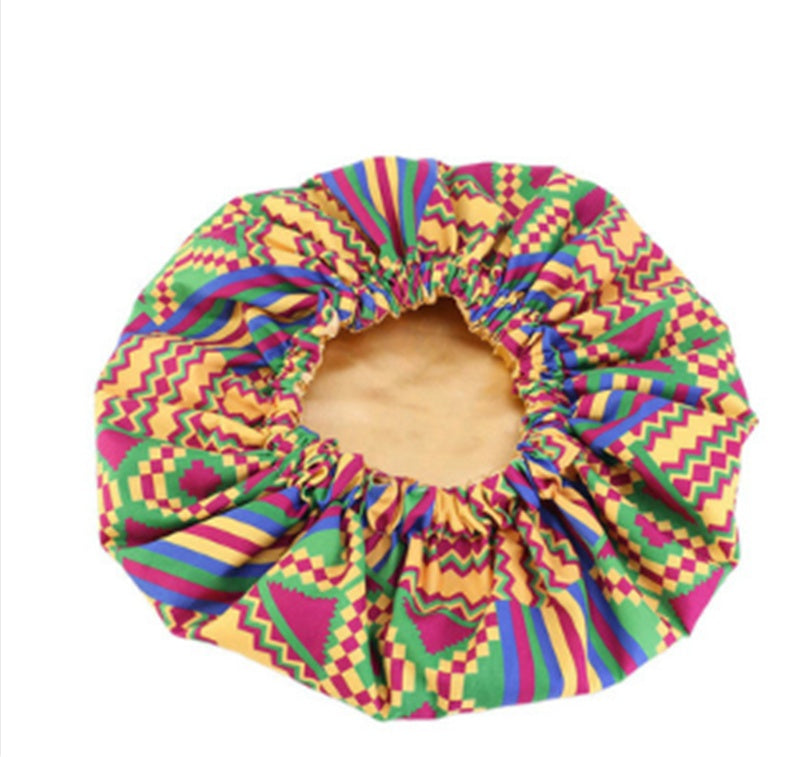 Bonnet de nuit avec motifs africains